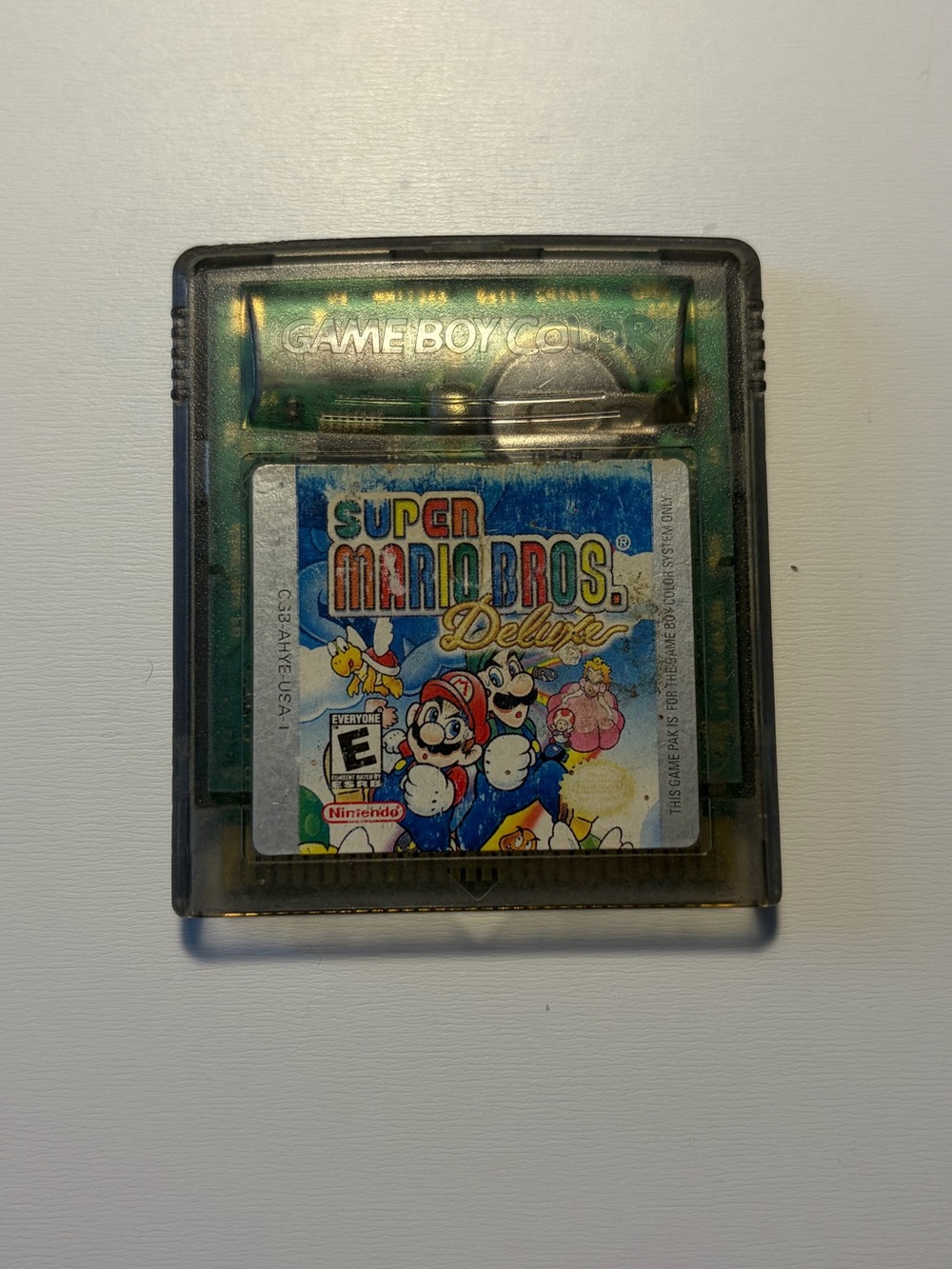 Super Mario Bros Deluxe GBC Game Boy Color